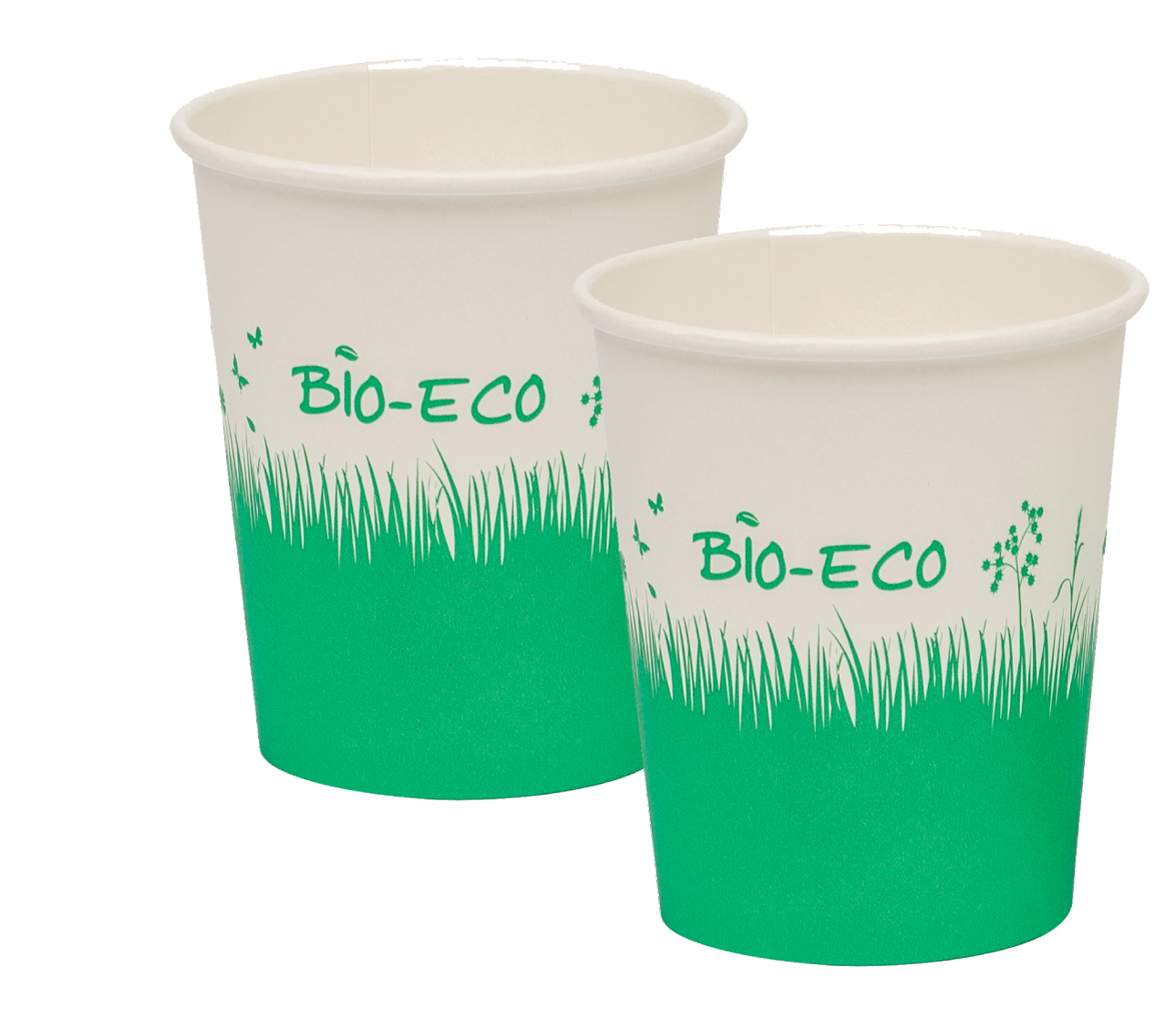 NEEDO Bicchiere biodegradabile 50pz compostabile monouso Bicchierini caffe carta tazze usa e getta Prodotto Bio certificato plastic free 50pezzi 4 oz 118 ml 
