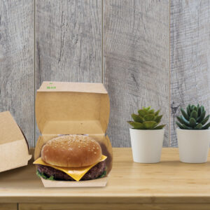 Packaging imballaggio contenitori alimentari fast food contenitori carta box panino ecologico biologico riciclabile compostabile Roma Italia