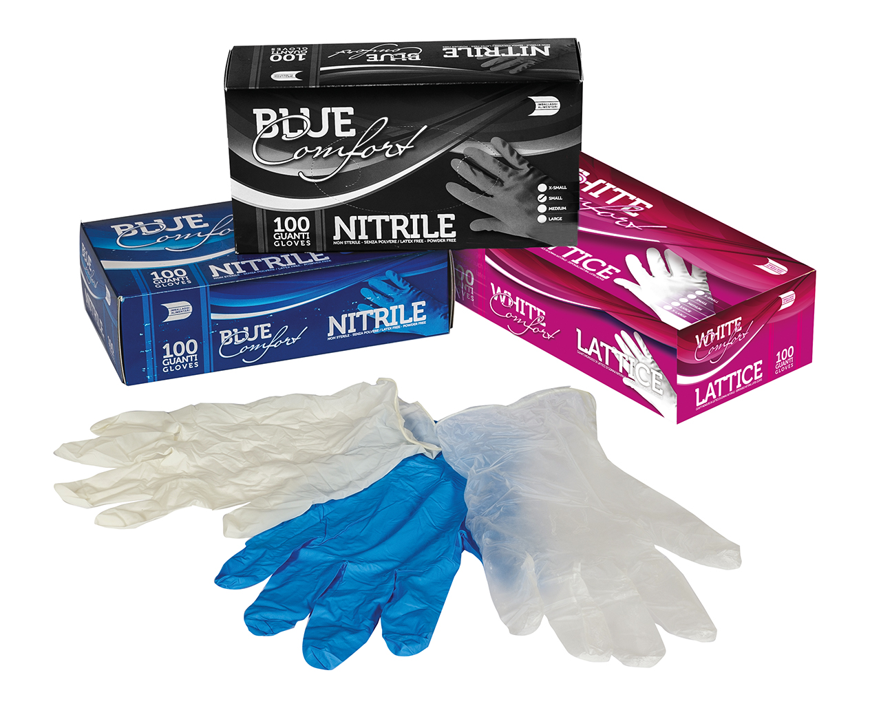 Guanti monouso in nitrile extra large - Labbox Italia