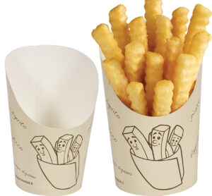 Packaging imballaggio contenitori alimentari fast food contenitori carta box patatine fries Roma Italia